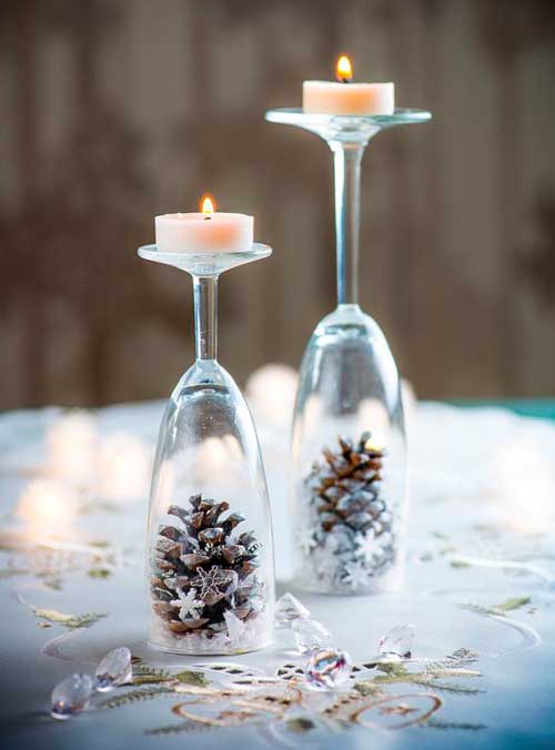 7 ideas de decoración con velas