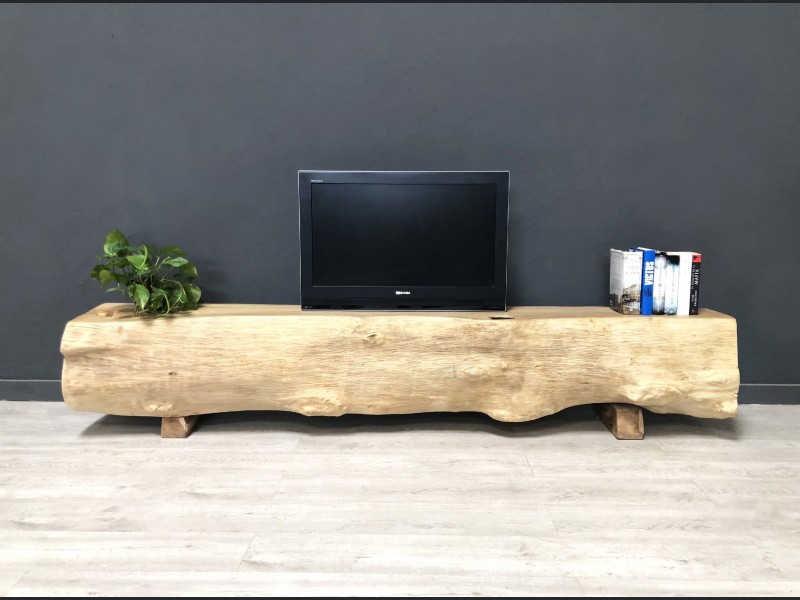 mesa comedor tronco madera