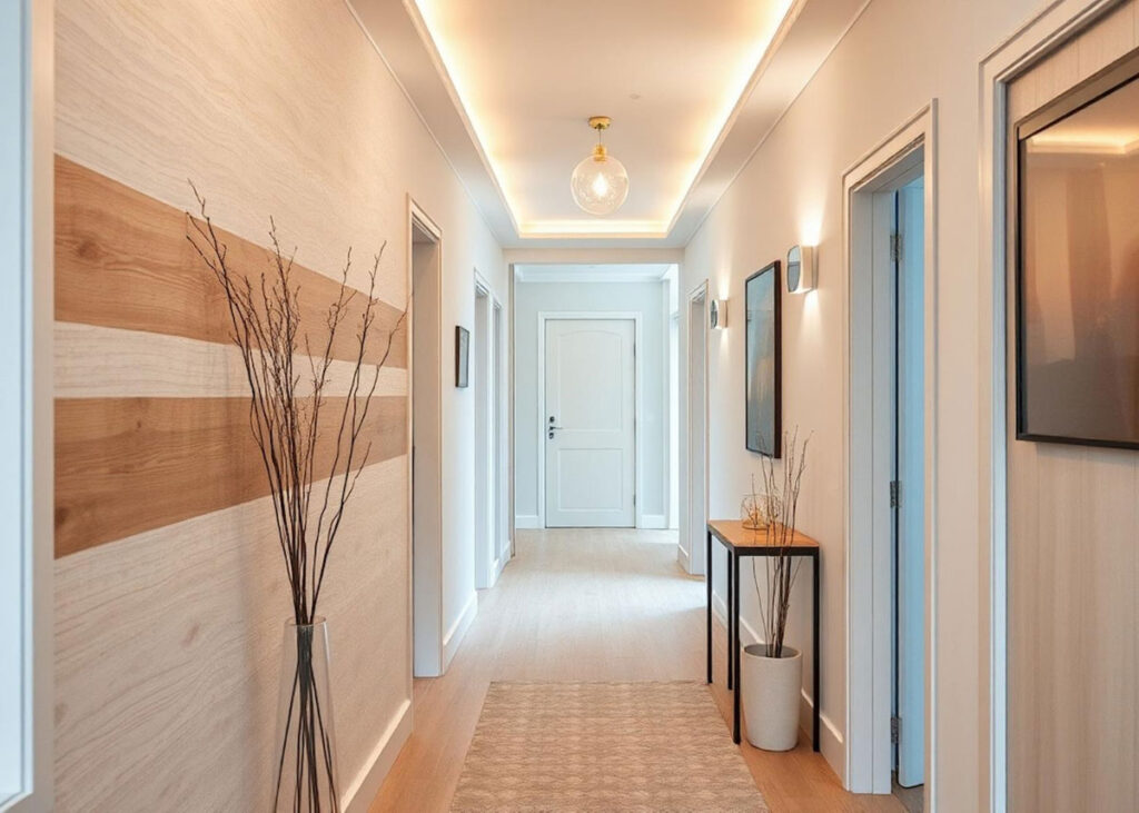 decorar pasillos estrechos